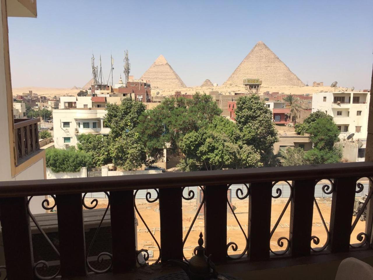El Aida Pyramids View Hotel Kafret el-Gabal Exterior photo