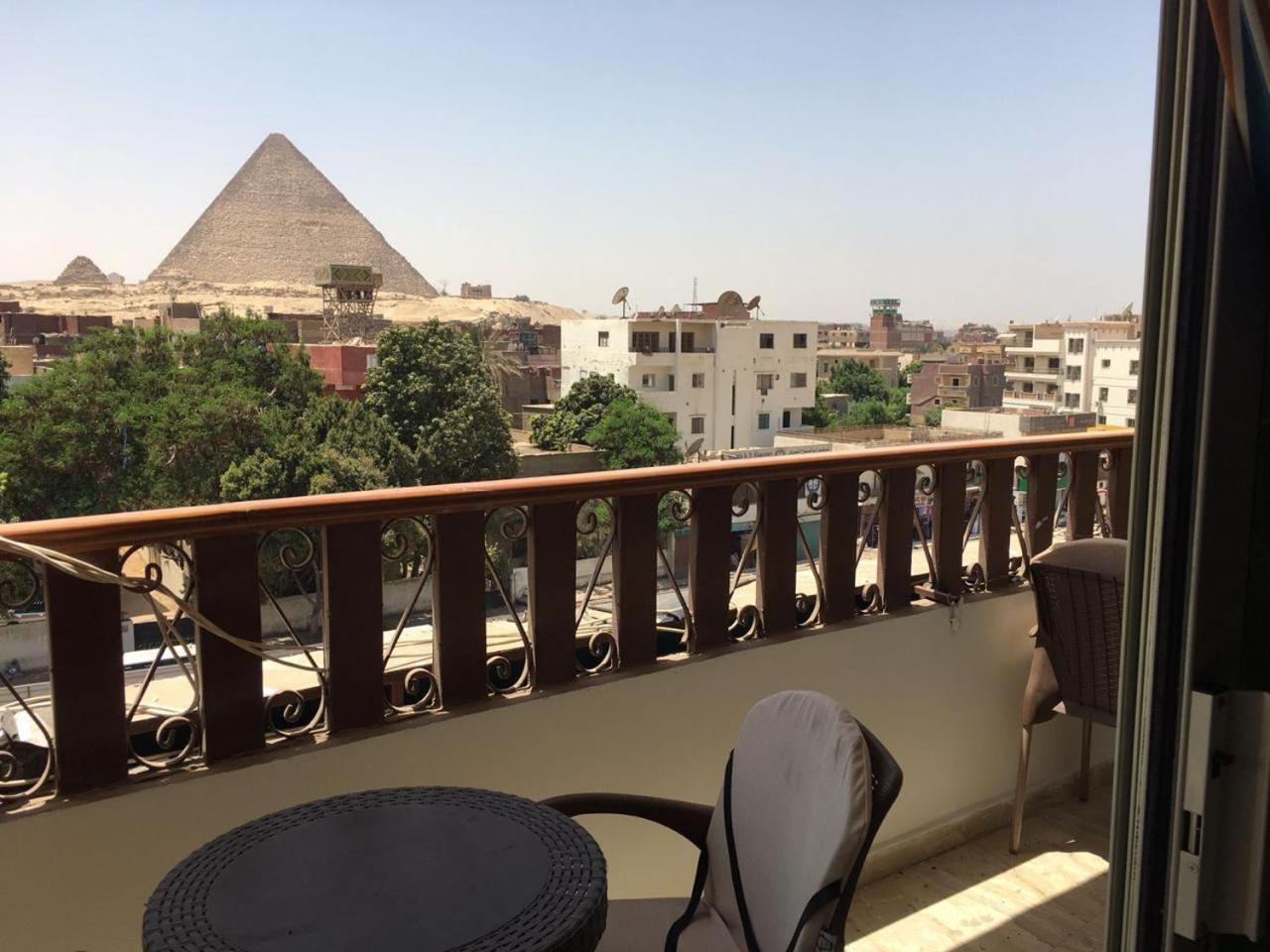 El Aida Pyramids View Hotel Kafret el-Gabal Exterior photo