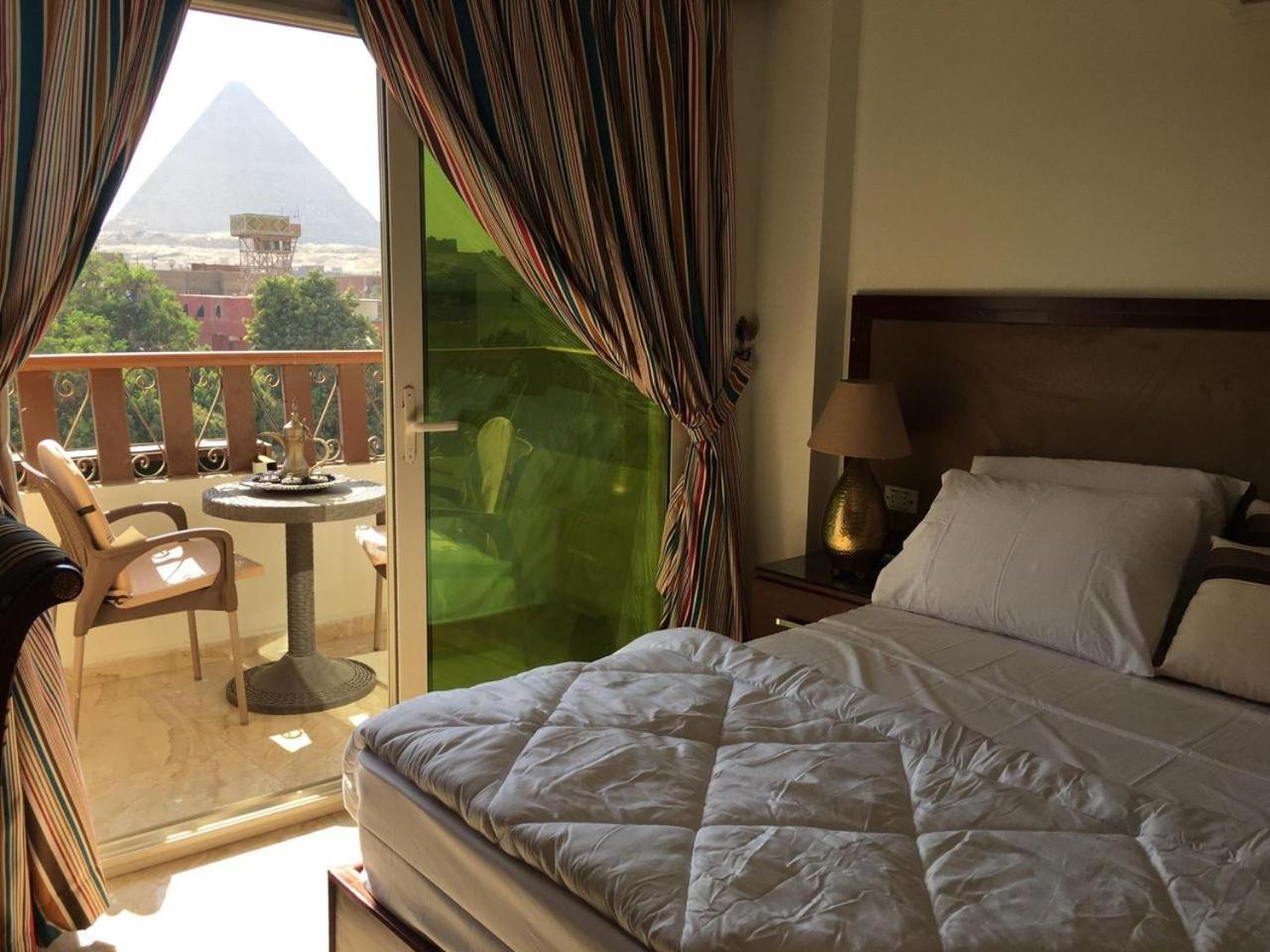 El Aida Pyramids View Hotel Kafret el-Gabal Exterior photo