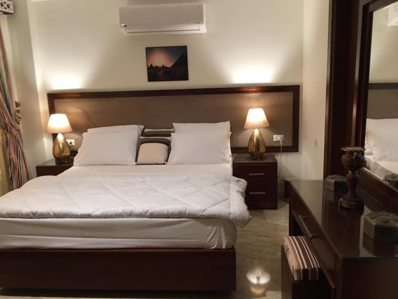 El Aida Pyramids View Hotel Kafret el-Gabal Exterior photo