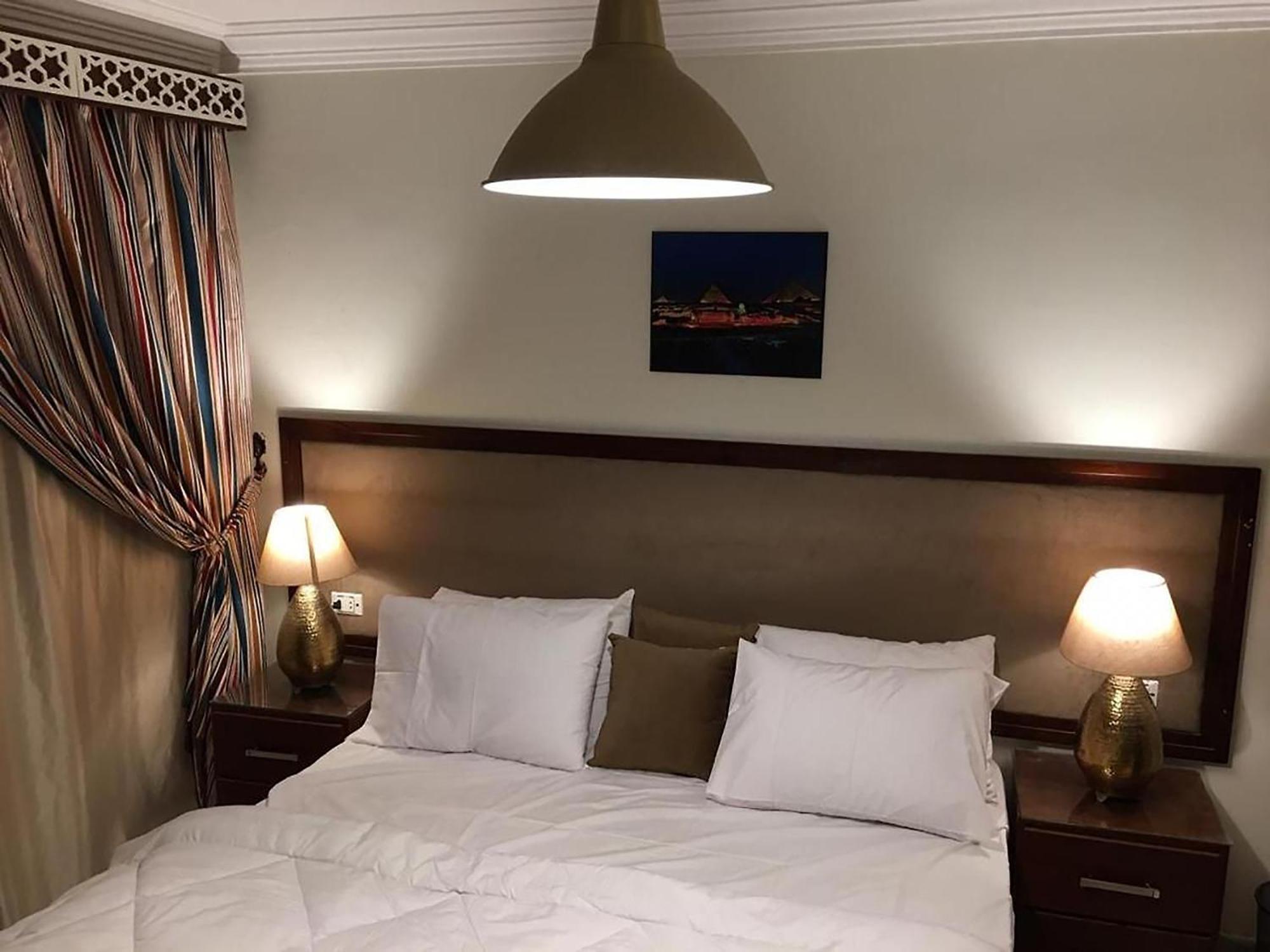 El Aida Pyramids View Hotel Kafret el-Gabal Exterior photo