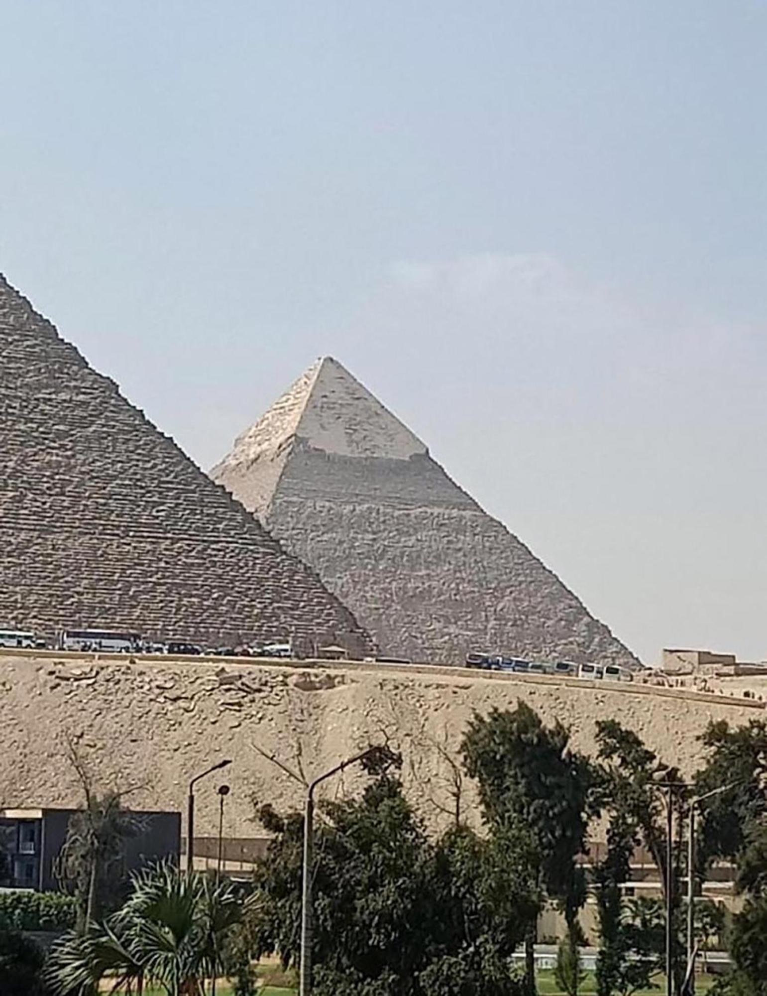 El Aida Pyramids View Hotel Kafret el-Gabal Exterior photo
