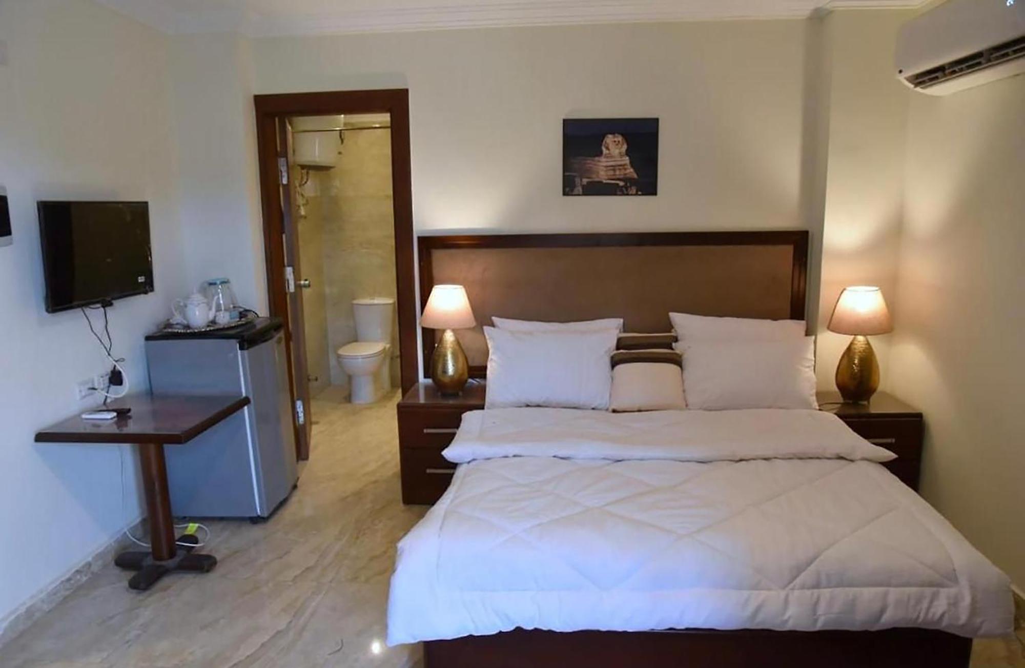 El Aida Pyramids View Hotel Kafret el-Gabal Exterior photo