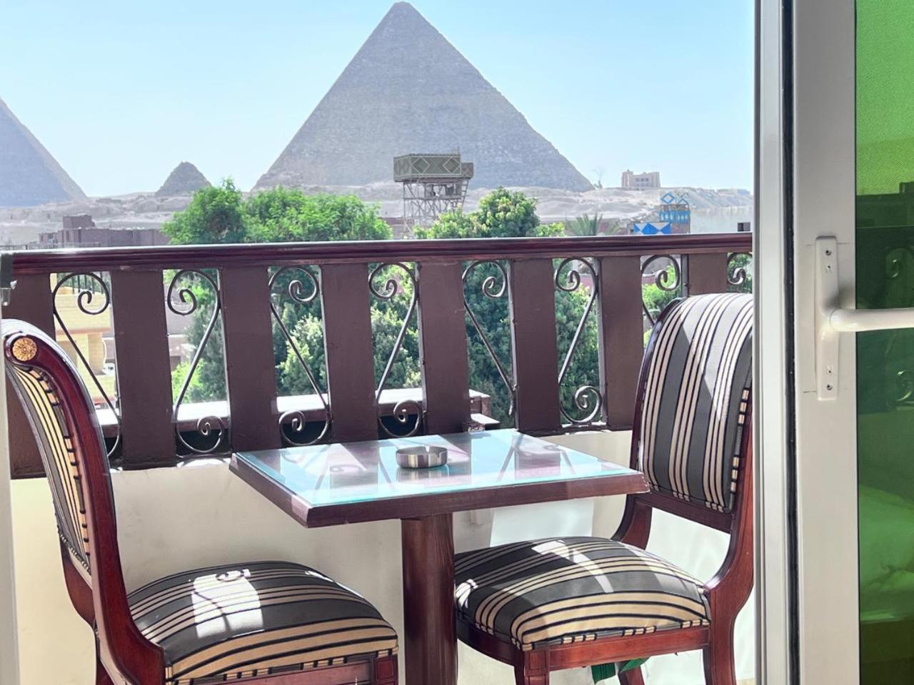 El Aida Pyramids View Hotel Kafret el-Gabal Exterior photo