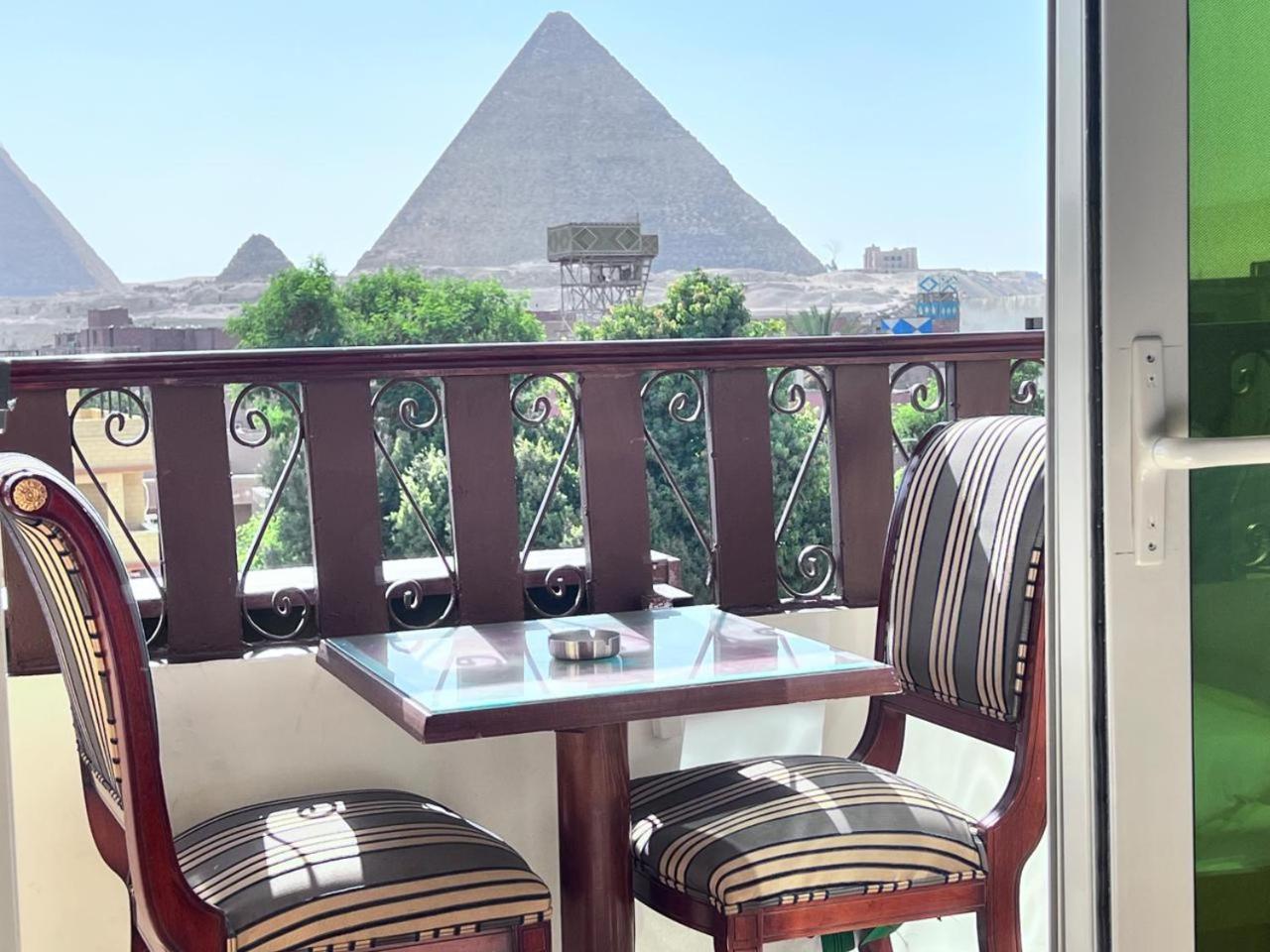 El Aida Pyramids View Hotel Kafret el-Gabal Exterior photo