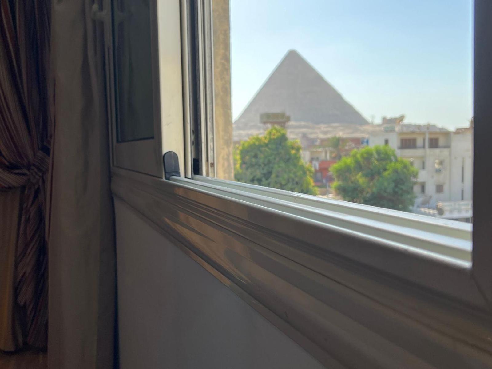El Aida Pyramids View Hotel Kafret el-Gabal Exterior photo