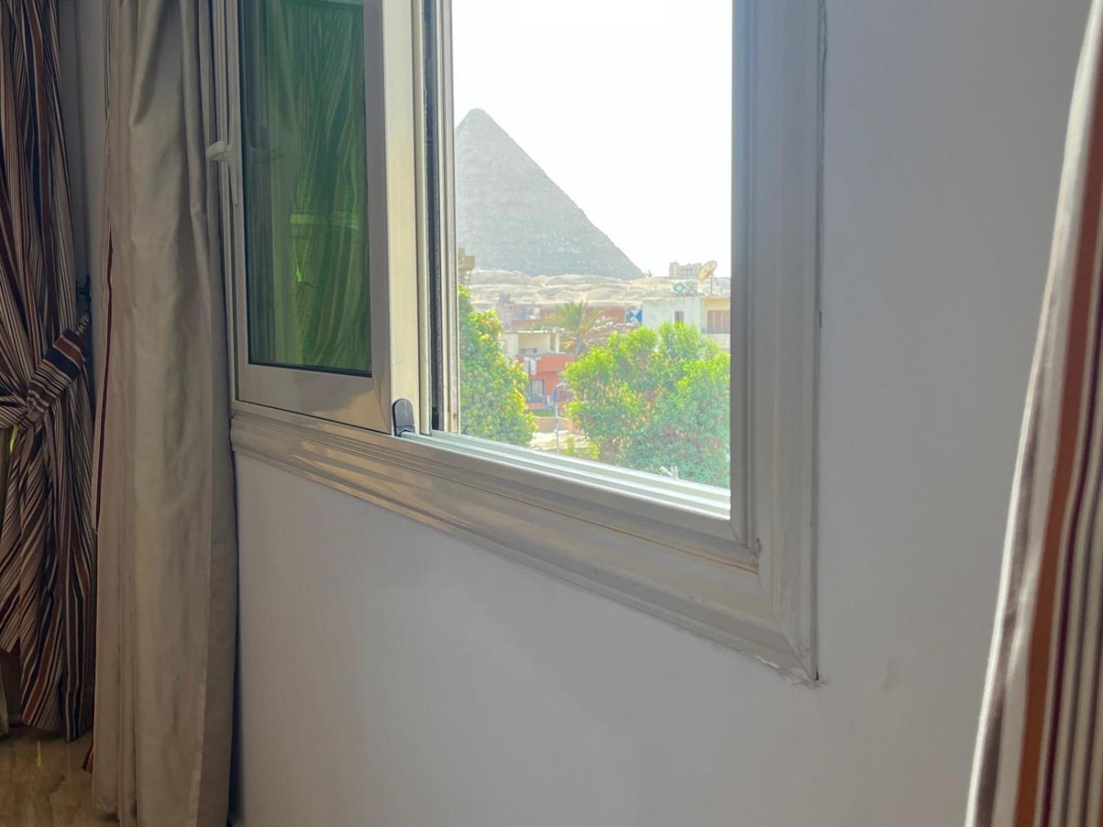El Aida Pyramids View Hotel Kafret el-Gabal Exterior photo